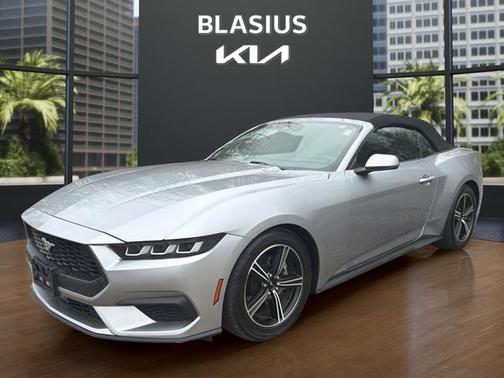 Iconic Silver Metallic 2024 Ford Mustang EcoBoost Premium