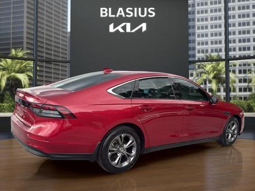 Radiant Red Metallic 2024 Honda Accord EX