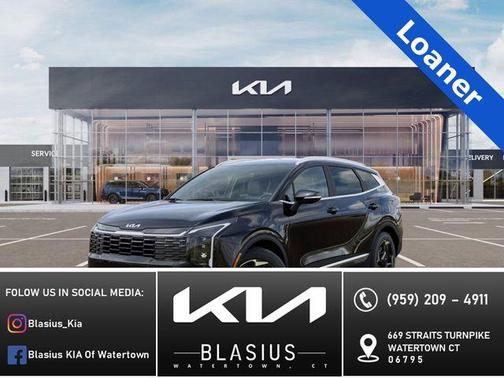 Fusion Black 2026 Kia Sportage Hybrid EX