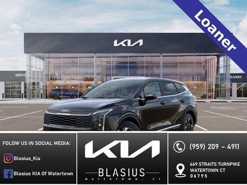 Ebony Black 2026 Kia Sportage LX