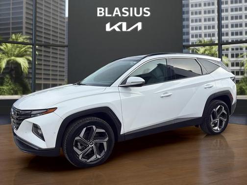 Serenity White Pearl 2023 Hyundai TUCSON Limited