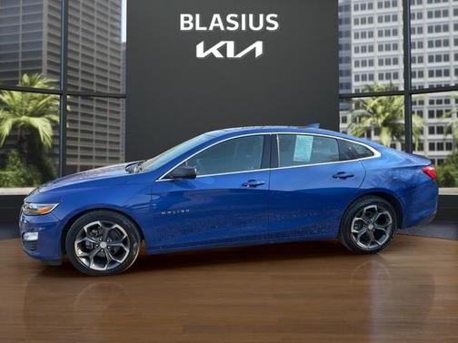 Riverside Blue Metallic 2023 Chevrolet Malibu FWD 1LT