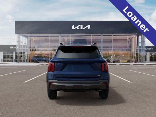Midnight Lake Blue 2025 Kia Sorento EX