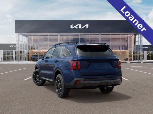 Midnight Lake Blue 2025 Kia Sorento EX
