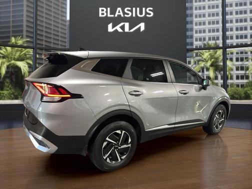 Steel Gray 2023 Kia Sportage Hybrid LX