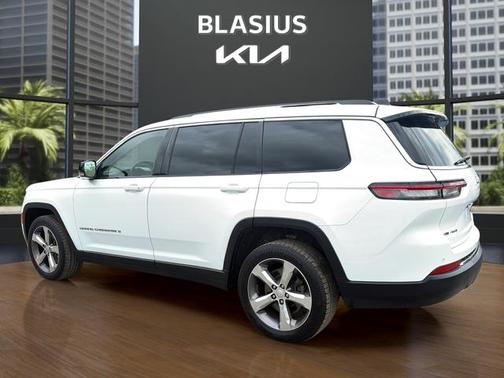 Bright White Clearcoat 2021 Jeep Grand Cherokee L Limited