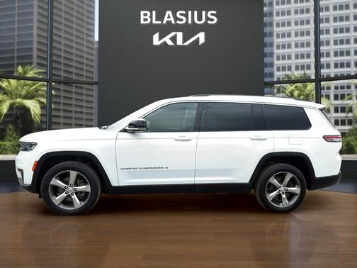 Bright White Clearcoat 2021 Jeep Grand Cherokee L Limited