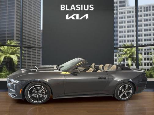 Dark Matter Gray Metallic 2024 Ford Mustang EcoBoost Premium