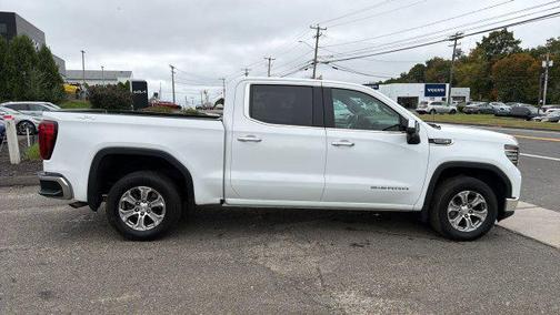 Summit White 2025 GMC Sierra 1500 SLT