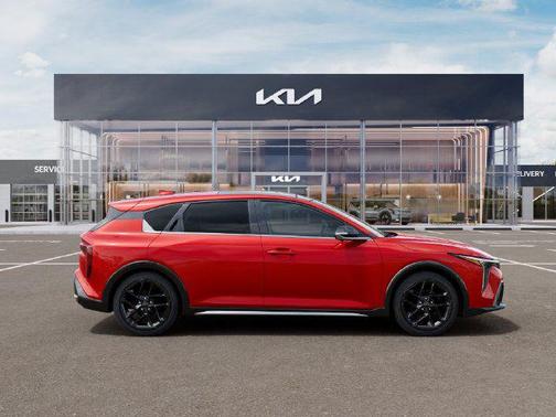 Currant Red 2026 Kia K4 GT-Line Turbo
