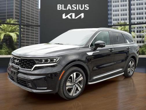 Aurora Black 2023 Kia Sorento Hybrid SX Prestige