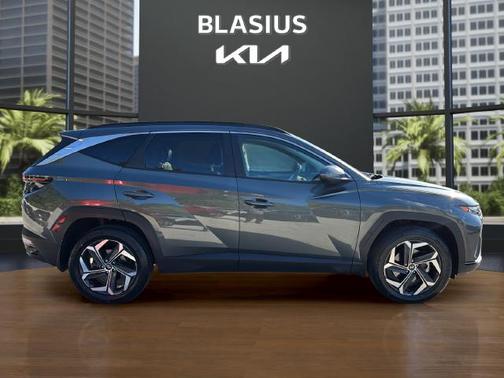 Amazon Gray 2024 Hyundai TUCSON Hybrid SEL Convenience