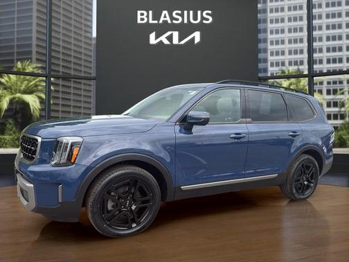 Midnight Lake Blue 2023 Kia Telluride EX X-Line
