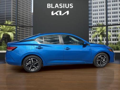Electric Blue Metallic 2024 Nissan Sentra SV