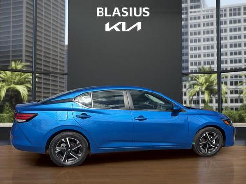 Electric Blue Metallic 2024 Nissan Sentra SV