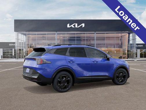 Nebular Blue 2026 Kia Sportage X-Line