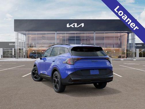 Nebular Blue 2026 Kia Sportage X-Line
