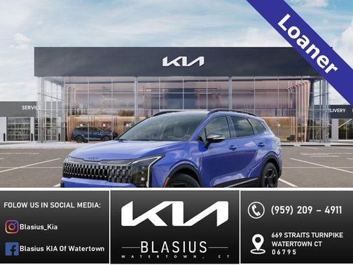 Nebular Blue 2026 Kia Sportage X-Line