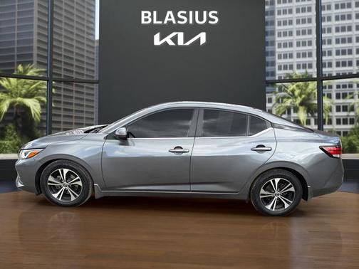 Gun Metallic 2021 Nissan Sentra SV