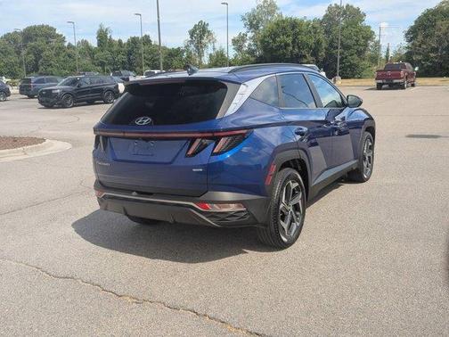 Intense Blue 2022 Hyundai TUCSON SEL