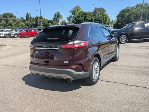 Burgundy 2019 Ford Edge SEL