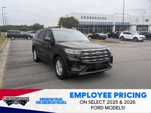 Black 2026 Ford Explorer Active