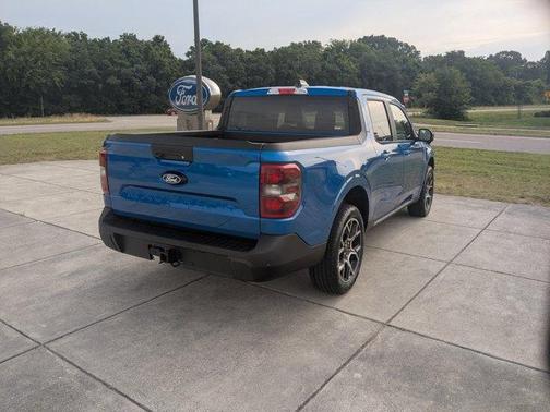 Blue 2026 Ford Maverick Lariat