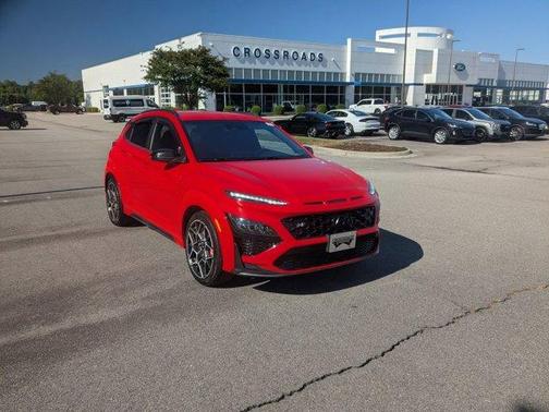 Racing Red 2022 Hyundai Kona N Base