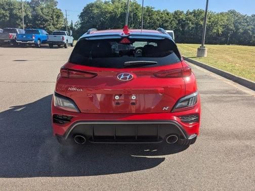 Racing Red 2022 Hyundai Kona N Base