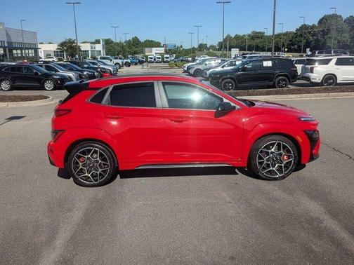 Racing Red 2022 Hyundai Kona N Base