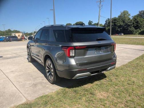 Gray Metallic 2026 Ford Explorer Platinum