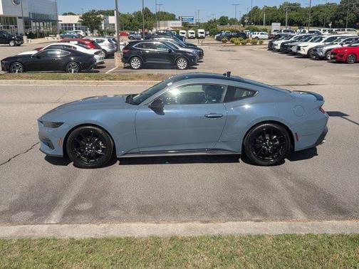 Vapor Blue 2025 Ford Mustang EcoBoost Premium