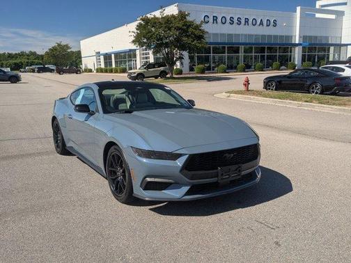 Vapor Blue 2025 Ford Mustang EcoBoost Premium
