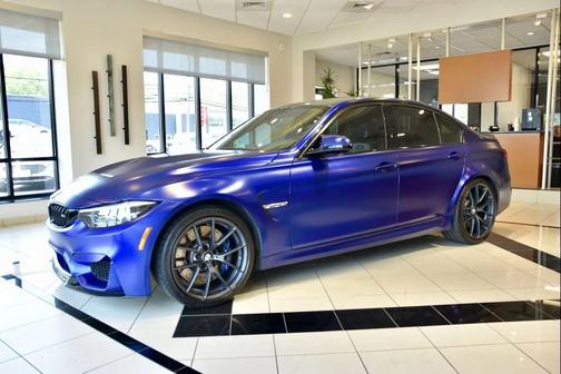 Frozen Dark Blue II 2018 BMW M3 CS