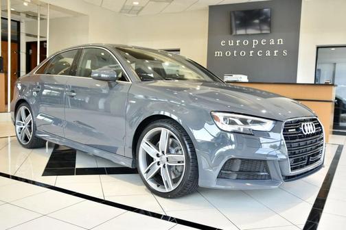 Nano Gray Metallic 2019 Audi A3 Premium