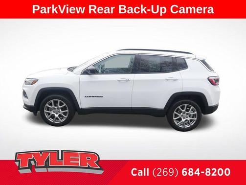 Bright White Clearcoat 2022 Jeep Compass Latitude Lux