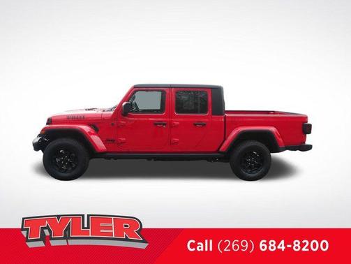 Firecracker Red Clearcoat 2022 Jeep Gladiator Sport