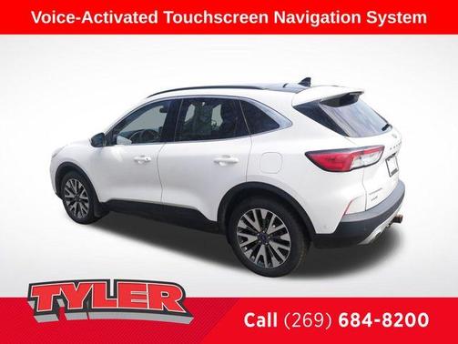 White 2020 Ford Escape Titanium