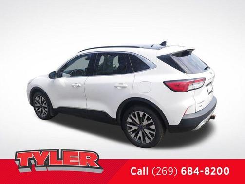 White 2020 Ford Escape Titanium