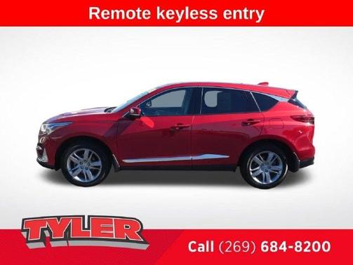 Red 2020 Acura RDX Advance Package