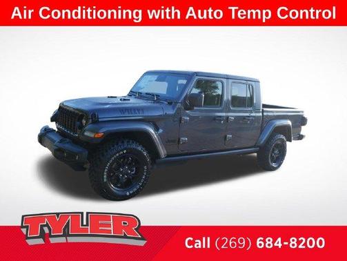 Granite Crystal Clearcoat Metallic 2026 Jeep Gladiator Sport