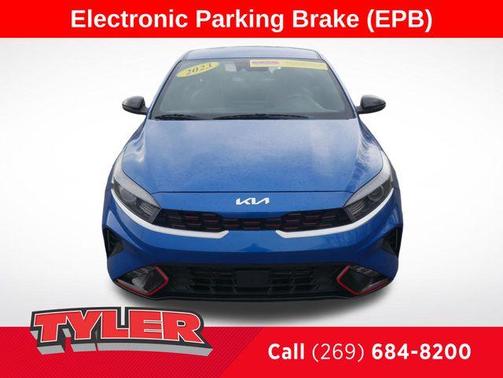 Blue 2023 Kia Forte GT-Line