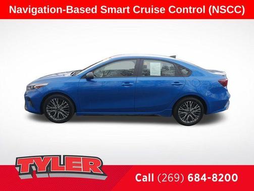 Blue 2023 Kia Forte GT-Line