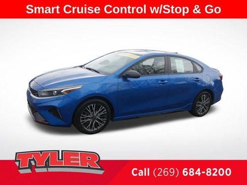 Blue 2023 Kia Forte GT-Line