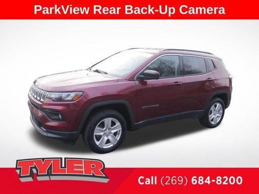 Velvet Red Pearlcoat 2022 Jeep Compass Latitude