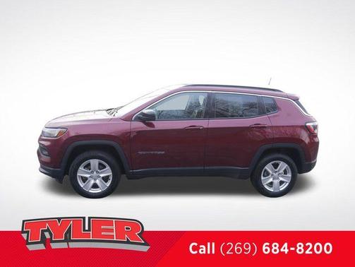 Velvet Red Pearlcoat 2022 Jeep Compass Latitude