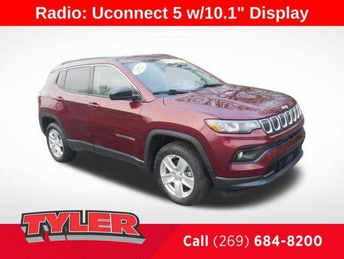Velvet Red Pearlcoat 2022 Jeep Compass Latitude