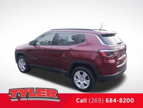 Velvet Red Pearlcoat 2022 Jeep Compass Latitude