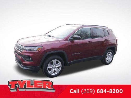 Velvet Red Pearlcoat 2022 Jeep Compass Latitude