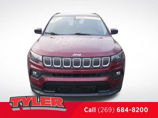 Velvet Red Pearlcoat 2022 Jeep Compass Latitude